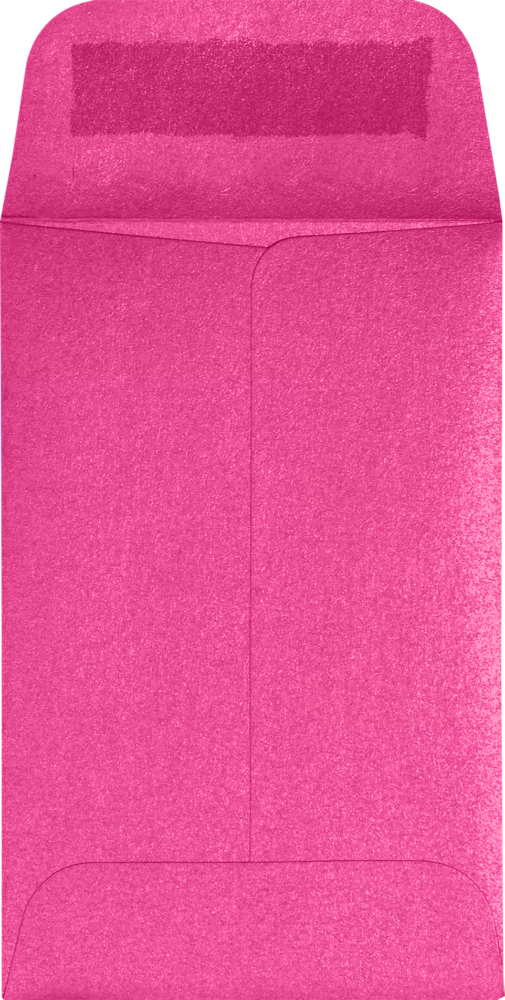 Azalea Fuchsia Pink Metallic 32lb #1 Coin Envelopes (2 1/4 x 3 1/2)