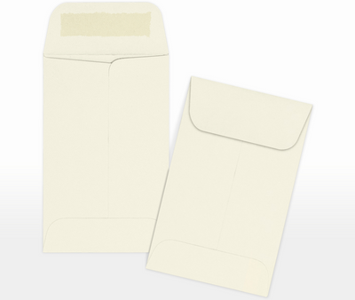 Natural 32lb Cougar #1 Coin Premium Envelopes (2 1/4 x 3 1/2)