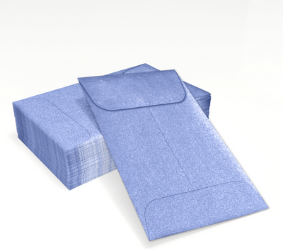 Vista Purple Metallic 32lb #1 Coin Envelopes (2 1/4 x 3 1/2)