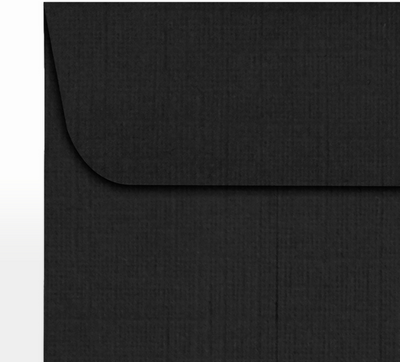 Black Linen 32lb #1 Coin Envelopes (2 1/4 x 3 1/2)