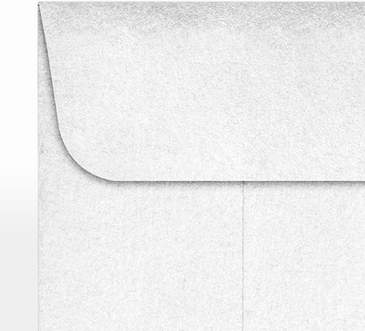 Crystal White Metallic 32lb #1 Coin Envelopes (2 1/4 x 3 1/2)