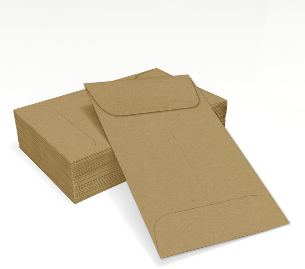 Grocery Bag 28lb #1 Coin Envelopes (2 1/4 x 3 1/2)