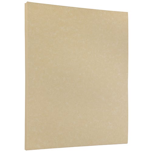 Brown Parchment 24lb 8 1/2 x 11 Paper