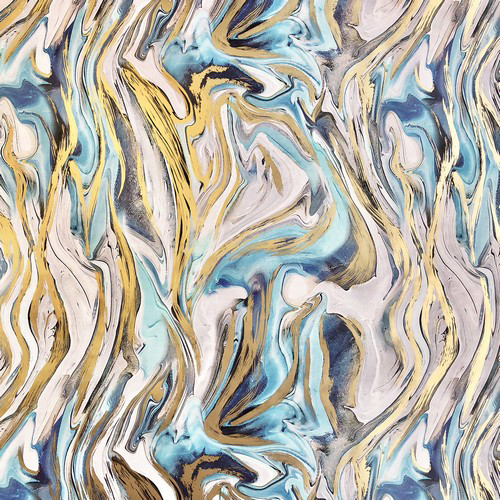 Marbleized Magic 30" x 208' Bulk Wrapping Paper (520 Sq Ft)
