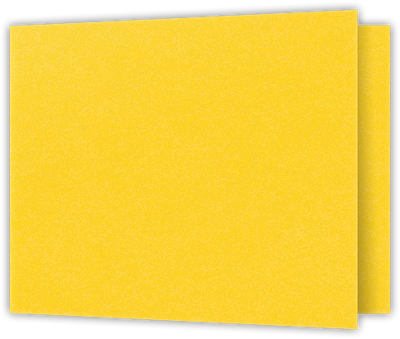 Lemon Drop Vellum 100lb 2 3/4 x 3 3/4 One Pocket Key Card Holders with 2 1/4 Inch Pocket