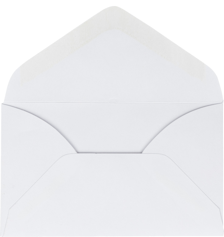 White 24lb #63 2Pay Envelopes (2 1/2 x 4 1/4)