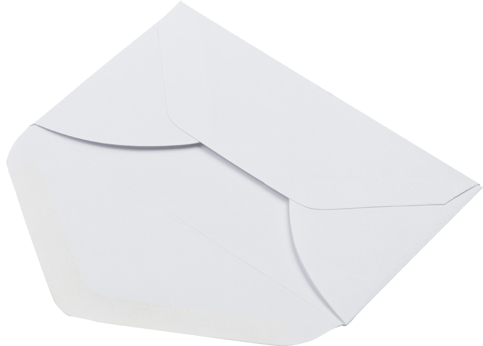 White 24lb #63 2Pay Envelopes (2 1/2 x 4 1/4)