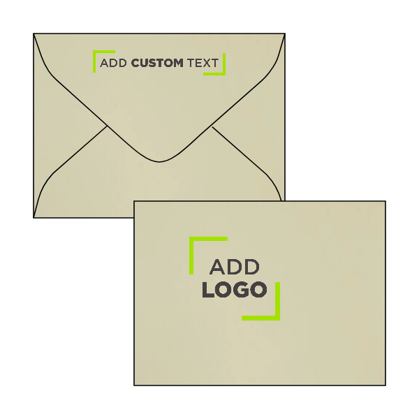 Natural 24lb Strathmore 2 3/4 x 3 3/4 Premium Envelopes