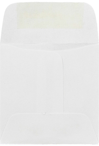 White 24lb Strathmore 2 3/8 x 2 3/8 Square Premium Envelopes