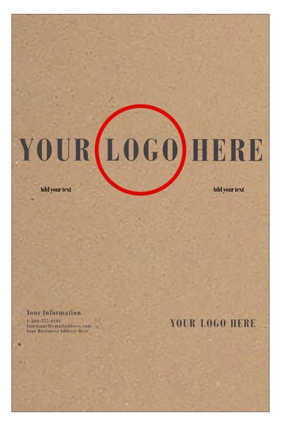 Grocery Bag 65lb 11 x 17 Cardstock