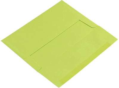 Wasabi Lime Green 32lb A10 Invitation Envelopes (6 x 9 1/2)