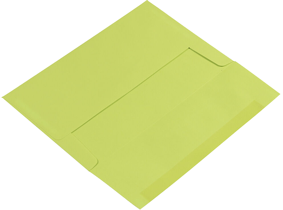 Wasabi Lime Green 32lb A10 Invitation Envelopes (6 x 9 1/2)