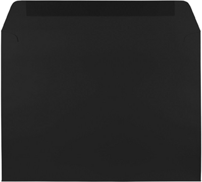 Smooth Midnight Black 32lb 9 x 12 Booklet Envelopes