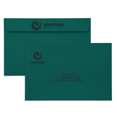 Teal Blue 32lb 6 x 9 Booklet Envelopes