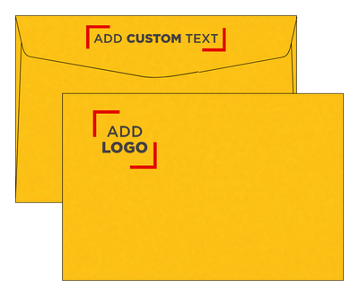 Sunflower Yellow 32lb 6 x 9 Booklet Envelopes