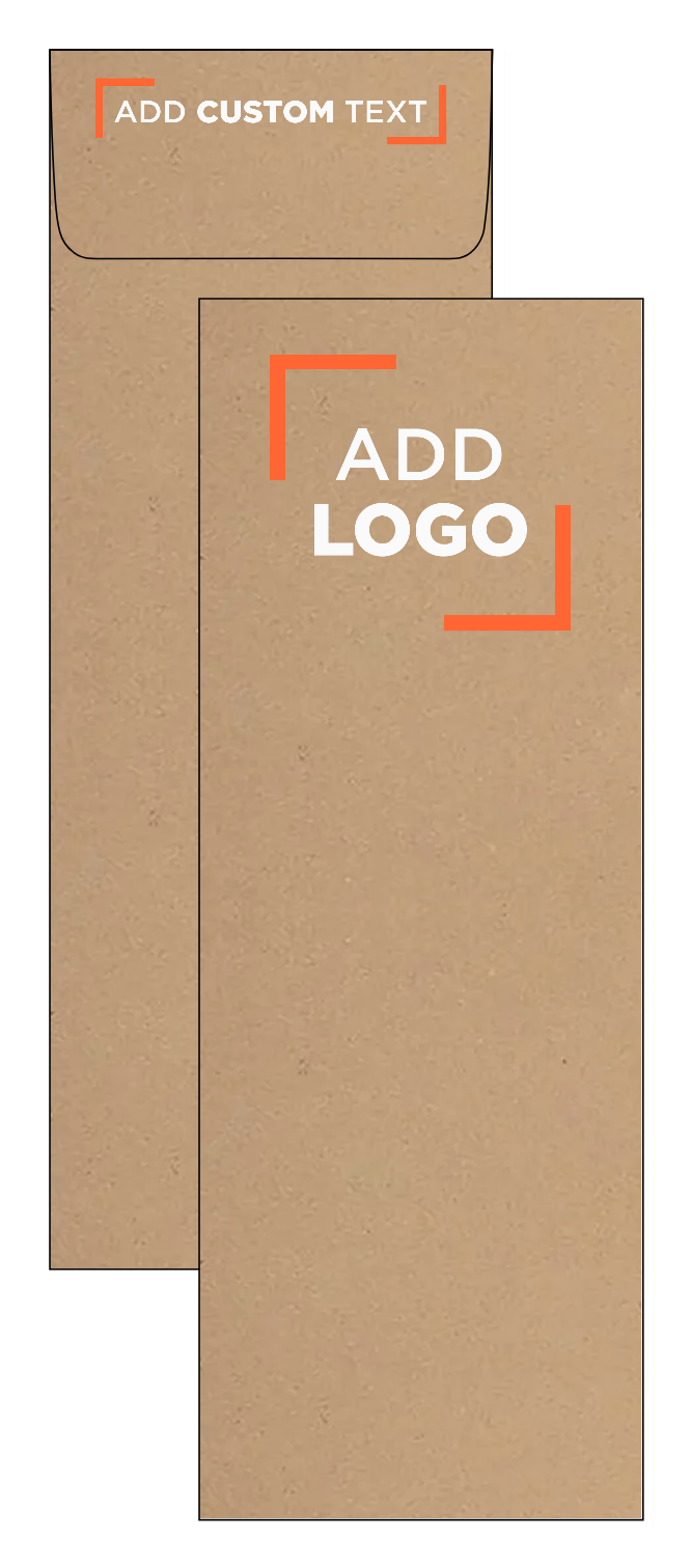 Grocery Bag 28lb #12 Open End Envelopes (4 3/4 x 11)