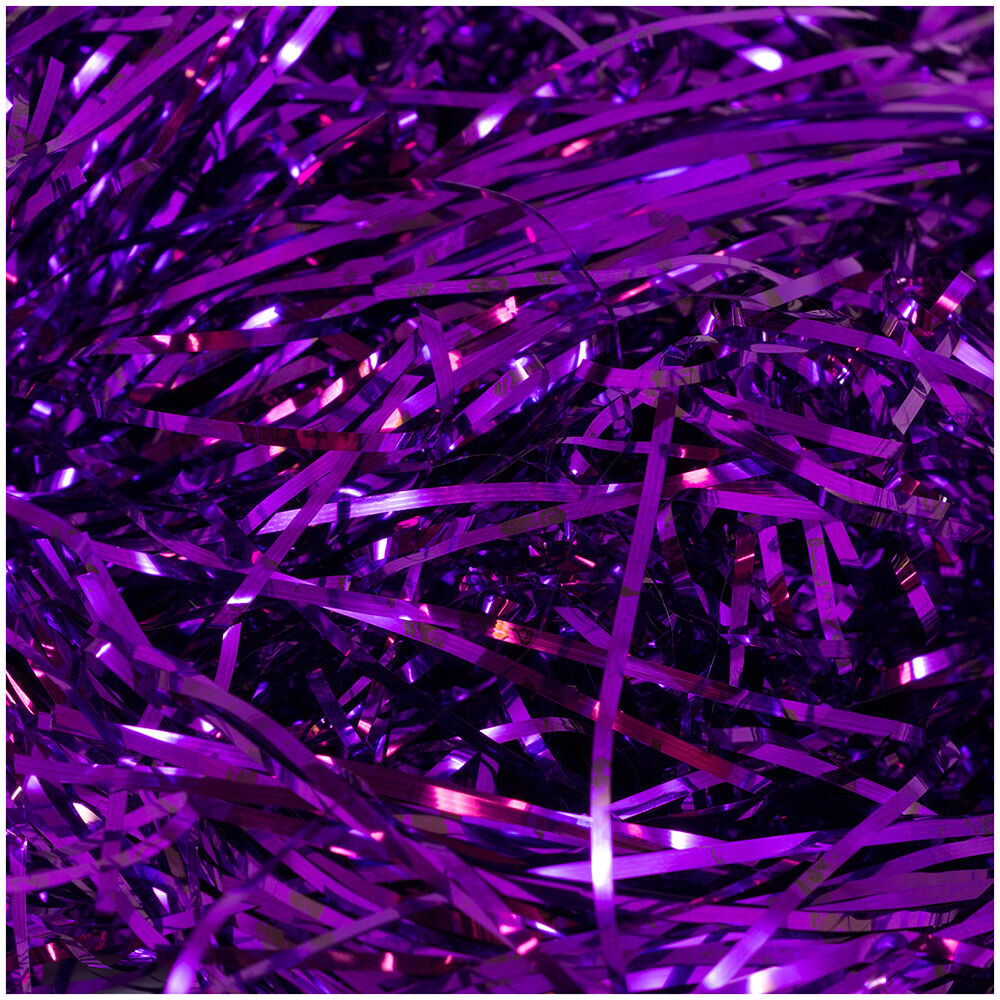 Metallic Purple Shred Tissue Paper - 1oz