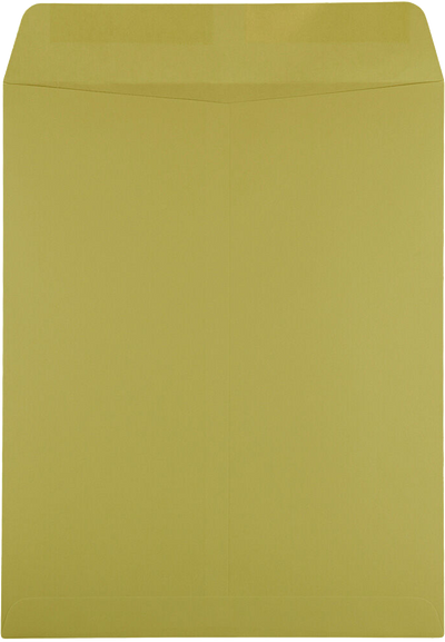 Chartreuse Green 28lb 10 x 13 Open End Envelopes