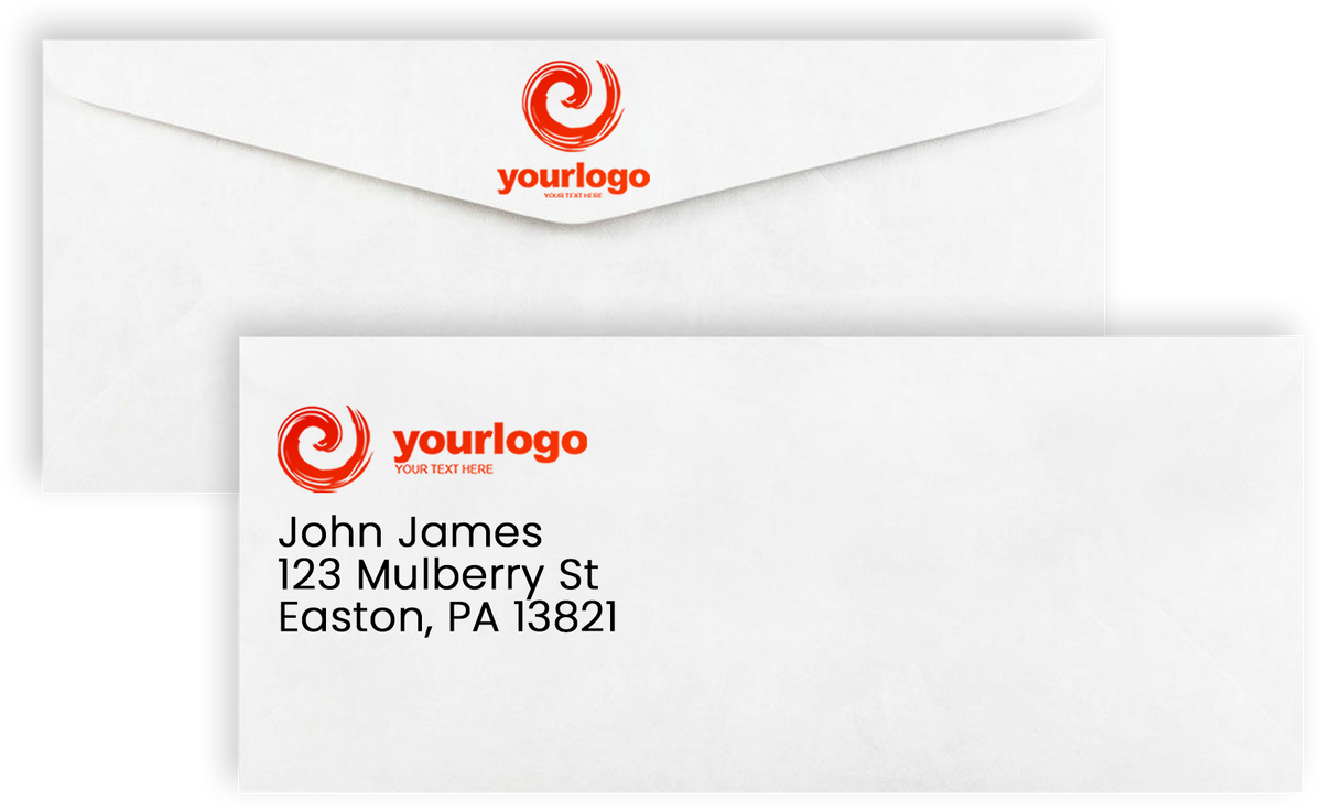 White Tyvek 14lb #10 Regular Envelopes (4 1/8 x 9 1/2)