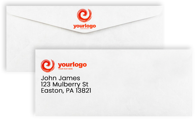White Tyvek 14lb #10 Regular Envelopes (4 1/8 x 9 1/2)