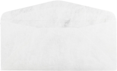 White Tyvek 14lb #11 Regular Envelopes (4 1/2 x 10 3/8)
