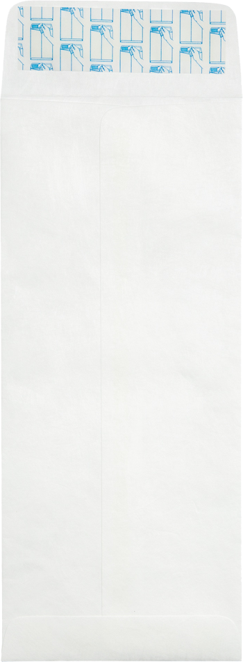 White Tyvek 14lb #14 Regular Envelopes (5 x 11 1/2)