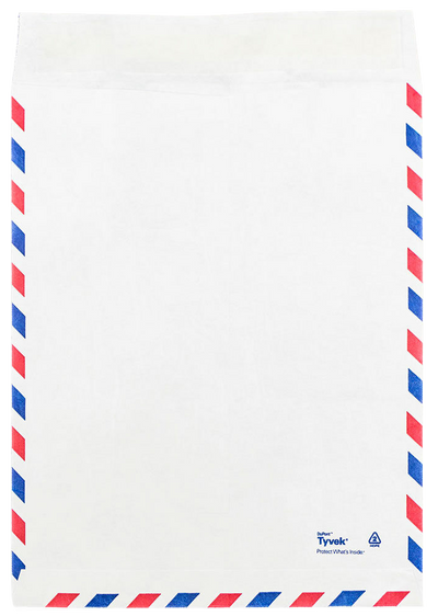 Airmail 14lb 9 x 12 Open End Envelopes with Peel & Seal