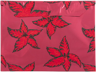 Red Holly Foil 32lb 5 x 6 1/8 Invitation Envelopes with Peel & Seal