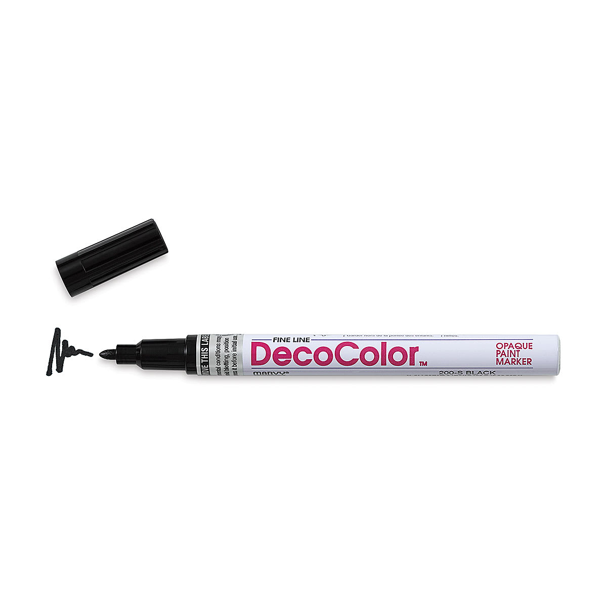 Black Fine Line Opaque Paint Markers