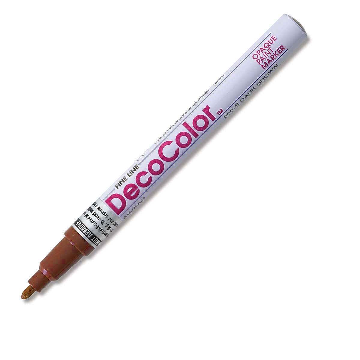 Brown Fine Line Opaque Paint Markers