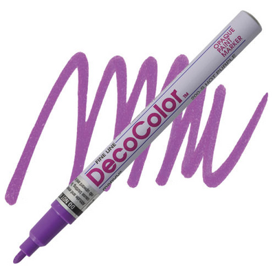 Hot Purple Fine Line Opaque Paint Markers