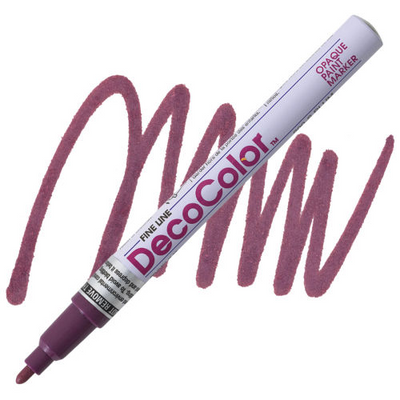 Plum Fine Line Opaque Paint Markers