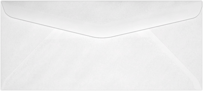 White with Security Tint 24lb #10 Right Window Envelopes (4 1/8 x 9 1/2)