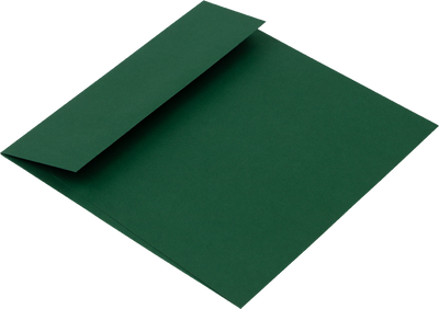 Dark Green 28lb 5 1/2 x 5 1/2 Square Envelopes