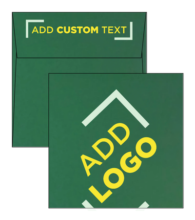 Dark Green 28lb 5 1/2 x 5 1/2 Square Envelopes