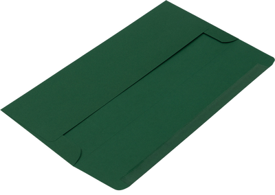 Dark Green 28lb #10 Square Flap Envelopes (4 1/8 x 9 1/2)