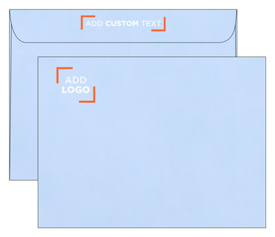 Baby Blue 32lb 9 x 12 Booklet Envelopes