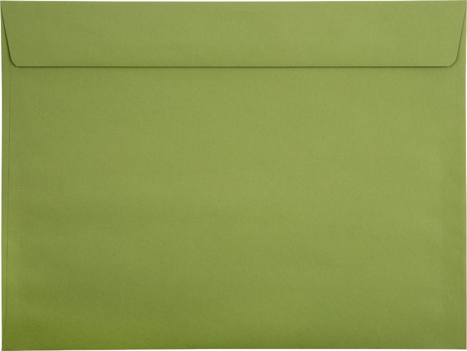 Olive Green 28lb 9 x 12 Booklet Envelopes