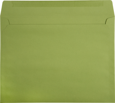 Olive Green 28lb 9 x 12 Booklet Envelopes