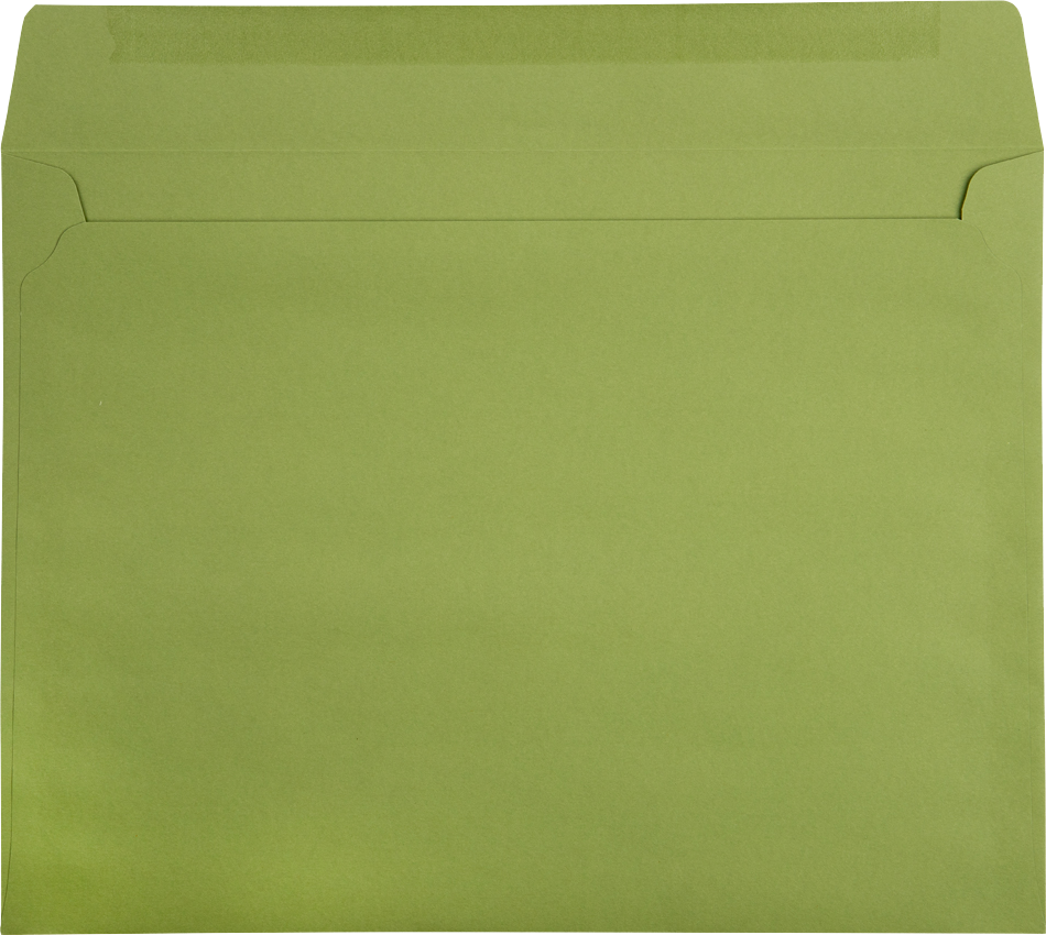 Olive Green 28lb 9 x 12 Booklet Envelopes