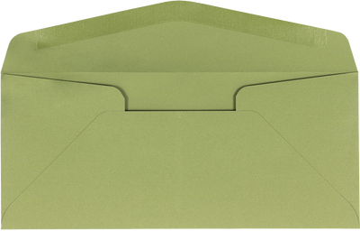 Olive Green 28lb #10 Regular Envelopes (4 1/8 x 9 1/2)