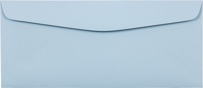 Baby Blue 32lb #10 Regular Envelopes (4 1/8 x 9 1/2)