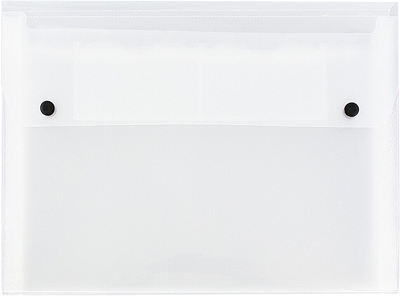 Clear with Snap Letter Size 6 Pocket Expanding Files (9 x 13)