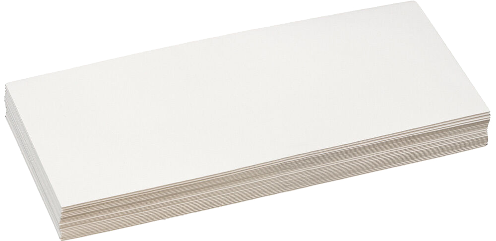 White 24lb Money Envelopes (3 x 6 11/16)