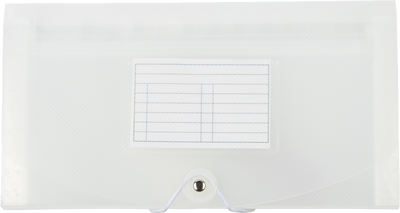 Clear Check Size 13 Pocket Expanding Files (5 x 10 1/2)