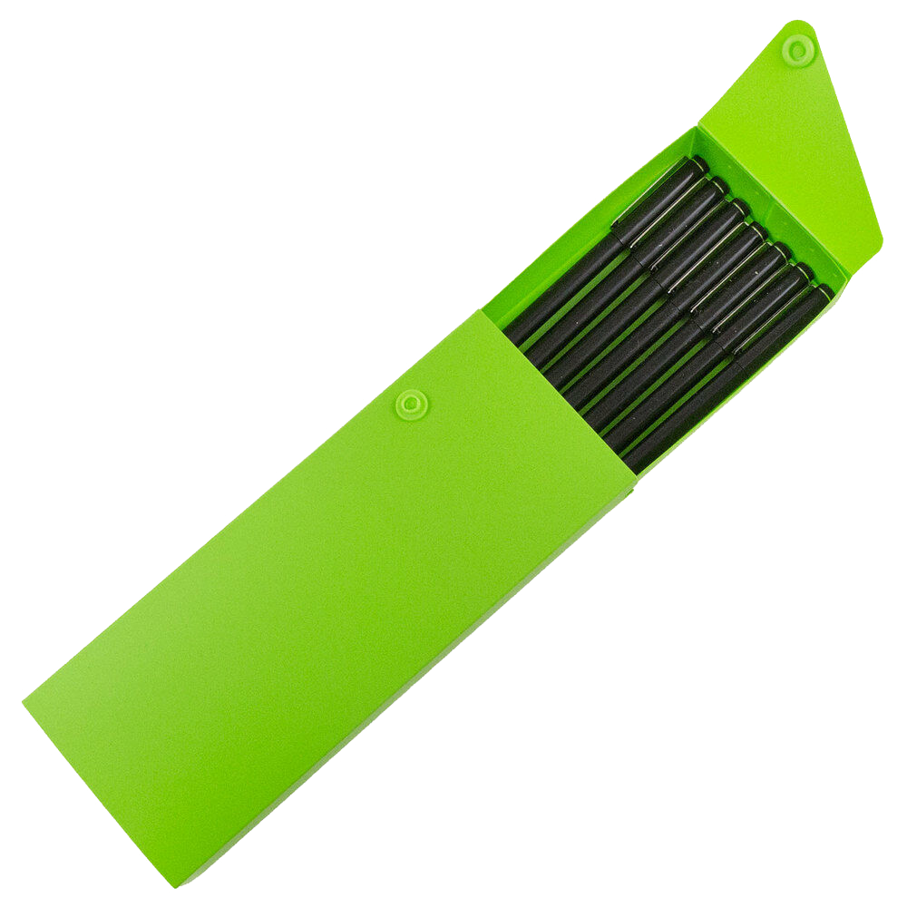 Green Sliding Pencil Case
