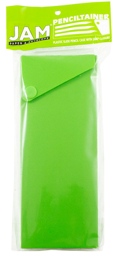 Green Sliding Pencil Case