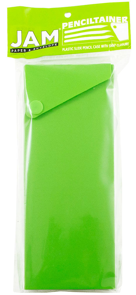 Green Sliding Pencil Case