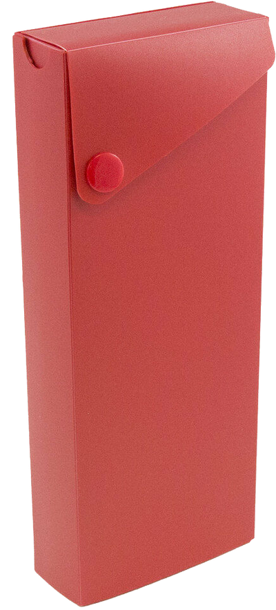 Red Sliding Pencil Case