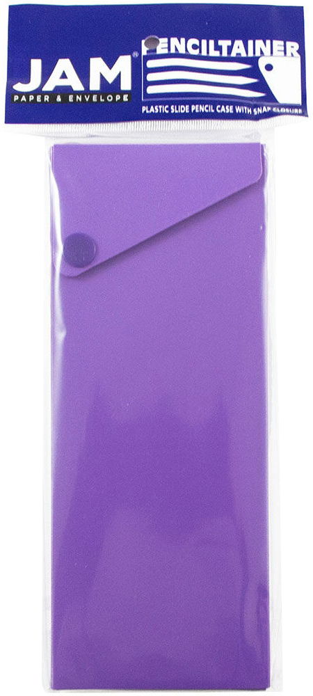Purple Sliding Pencil Case